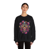 Hypnotic Swirl Face Crewneck Sweatshirt